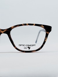 Óculos de Grau Optic Concept 1016 Gatinho Tartaruga