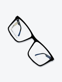 Armação Masculina PZ8266 2 Retangular Preto com Clip-on - foto 10