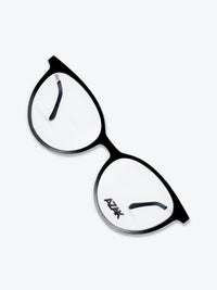 Armação Feminina AZAK 3017 Oval Preto Degradê e Dourado com Clip-on - foto 10
