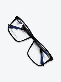 Armação Masculina PZ8266 Retangular Azul com Clip-on - foto 10