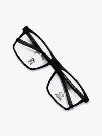 Armação Masculina AZAK ZZ4275 Retangular Preto com Clip-on - foto 10