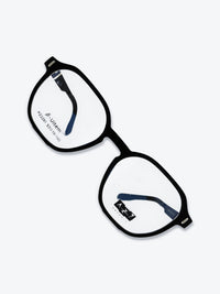 Armação Masculina AZAK PZ2291 Geométrica ou Sextavada Preto com Clip-on - foto 10
