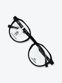 Armação Masculina Lacoste L4008 Geométrica ou Sextavada Preto com Clip-on - foto 10