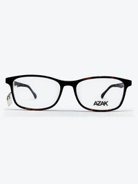 Armação Feminina AZAK T620 Retangular Tartaruga com Clip-on - foto 12