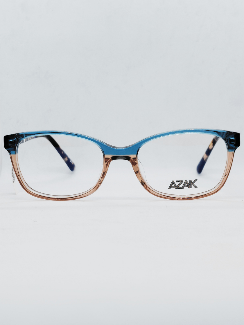Armação AZAK HR-Z813 Retangular Azul e Caramelo - foto 1