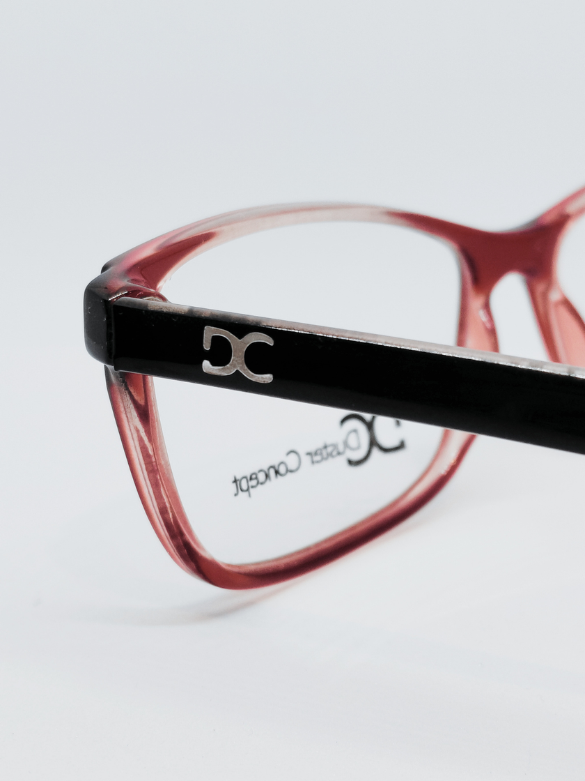 Armação Feminina M537 Retangular Vermelho - foto 2