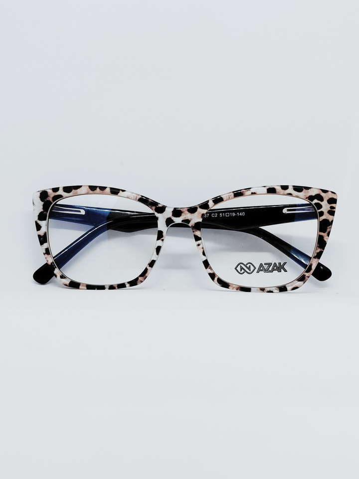 Armação Feminina AZAK HR-Z737 Gatinho Animal Print - foto 1