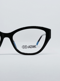 Armação Feminina AZAK H2822-R Gatinho Preto - foto 1
