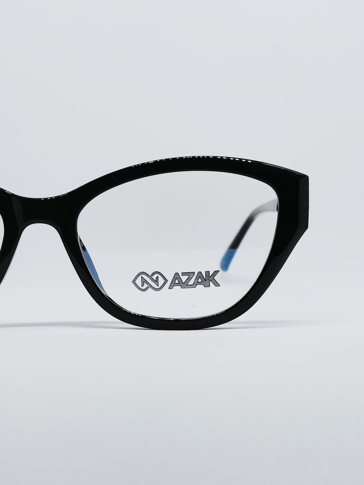 Armação Feminina AZAK H2822-R Gatinho Preto - foto 1