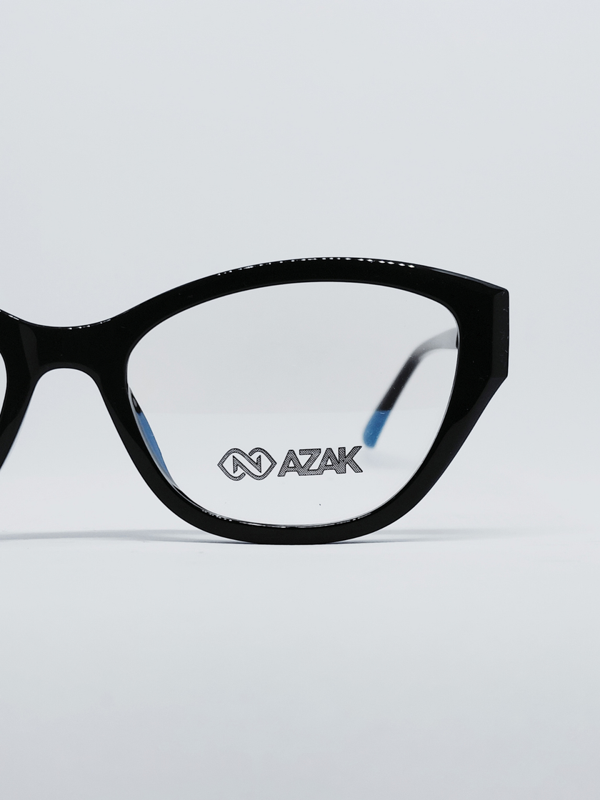 Armação Feminina AZAK H2822-R Gatinho Preto - foto 1