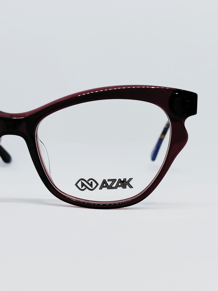 Armação Feminina AZAK HR-Z699 Gatinho Vinho - foto 1