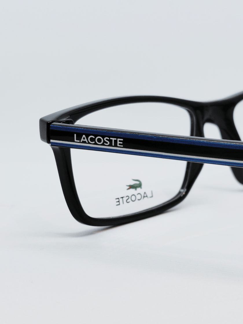Armação Masculina Lacoste L2858 Retangular Preto - foto 2