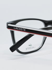 Armação Masculina Lacoste L2848 Retangular Preto - foto 2