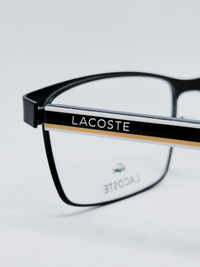 Armação Masculina Lacoste L2271 Retangular Preto - foto 2