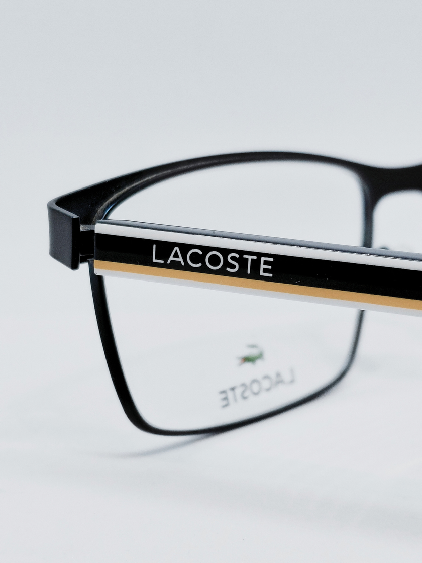 Armação Masculina Lacoste L2271 Retangular Preto - foto 2
