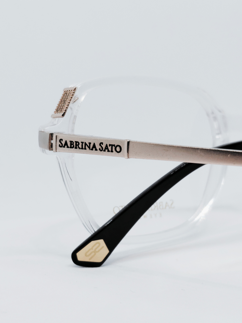 Armação Feminina Sabrina Sato SS773 Quadrada Cristal - foto 2