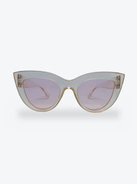 Óculos de Sol NADO56119 Gatinho Transparente e Lente Rosa - foto 1