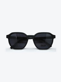 Armação Masculina AZAK PZ2291 Geométrica ou Sextavada Preto com Clip-on - foto 1