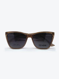 Armação Feminina AZAK PZ603 C5 Gatinho Marrom Claro com Clip-on - foto 1