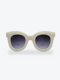 Óculos de Sol BB8001 Redondo Branco - foto 1