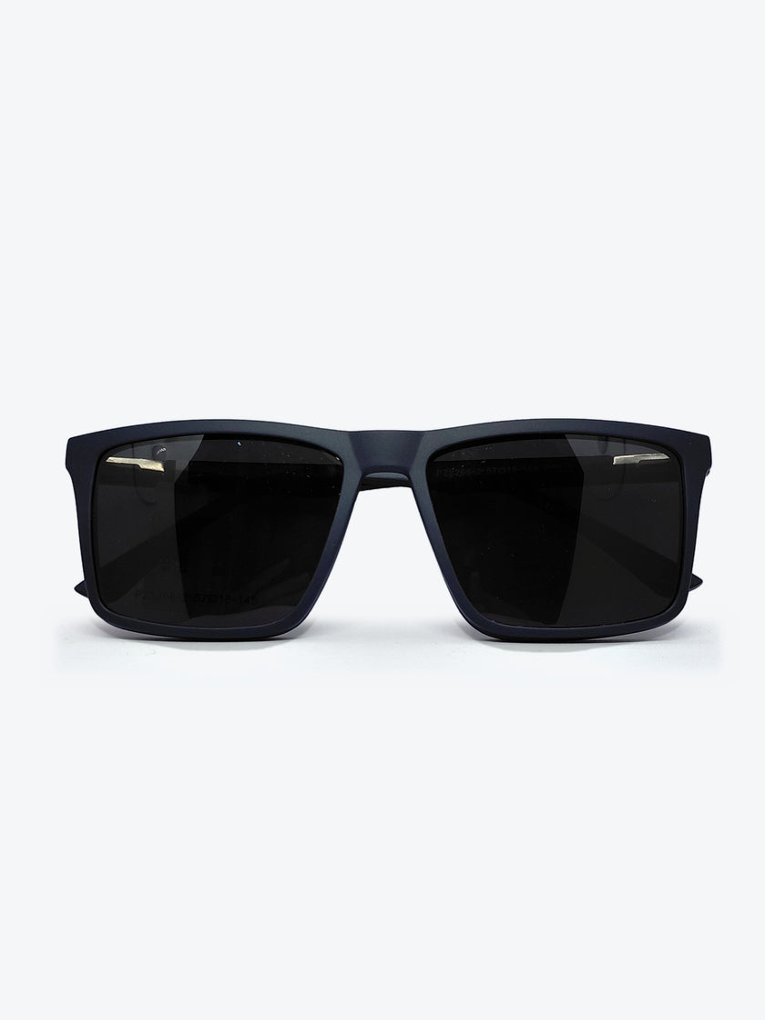 Armação Masculina PZ8266 Retangular Azul com Clip-on - foto 1