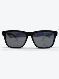 Armação Masculina Lacoste L2707 Retangular Preto, Azul e Cinza com Clip-on - foto 1