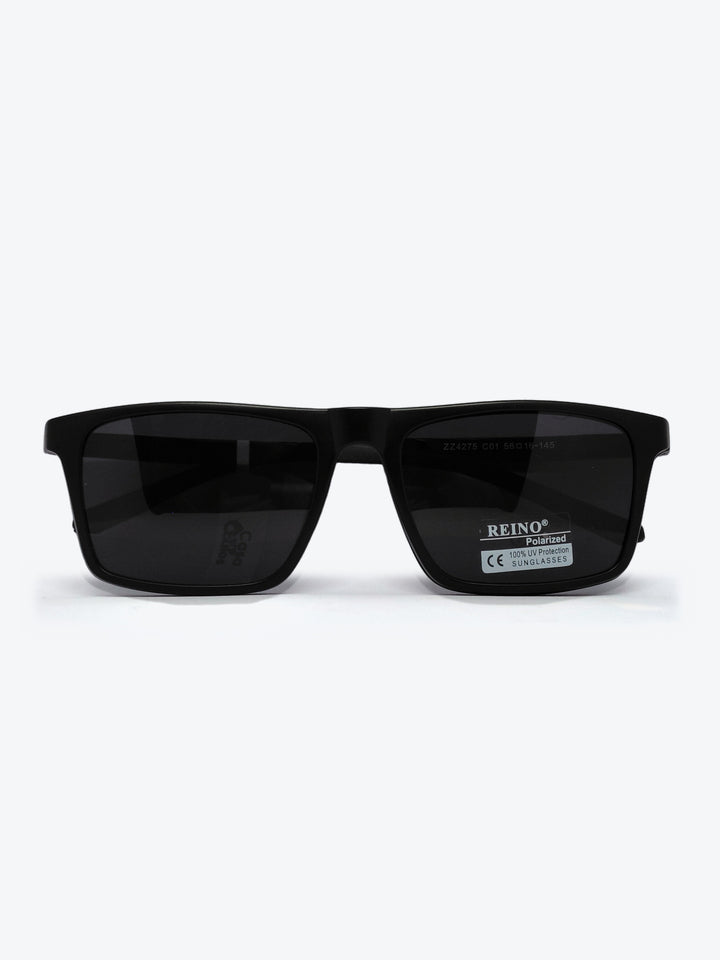 Armação Masculina AZAK ZZ4275 Retangular Preto com Clip-on - foto 1