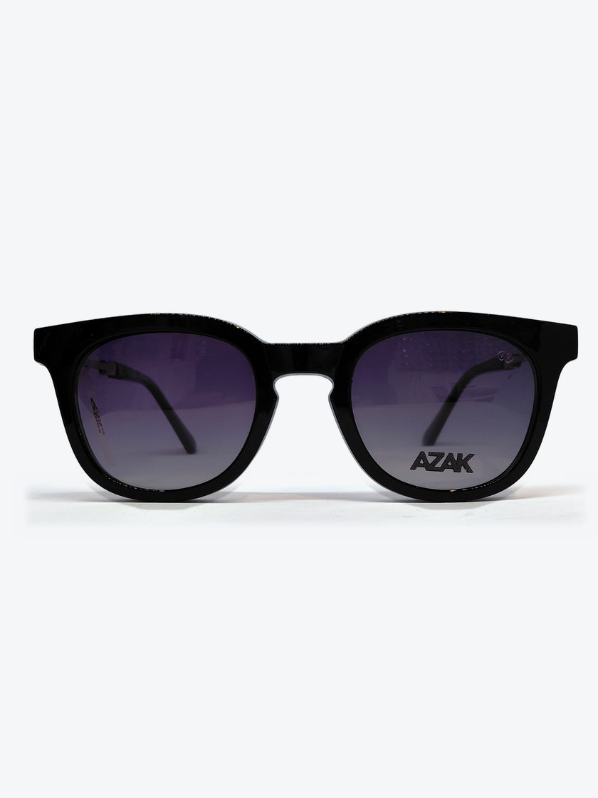 Armação AZAK AZ4032 Redonda Preto e Bronze com Clip-on - foto 1