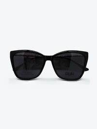 Armação Feminina AZAK PZ8270 Gatinho Preto e Dourado com Clip-on - foto 1
