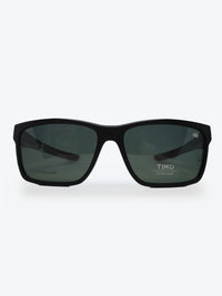 Óculos de Sol AZAK 25045P C5 Quadrado Preto e Cinza - foto 1