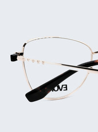Armação Feminina Evoke DX188 Gatinho Dourado - foto 2