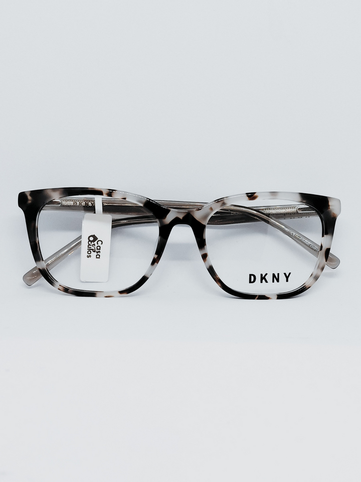 Armação Feminina DKNY DK5040 Quadrada Tartaruga Cinza - foto 1