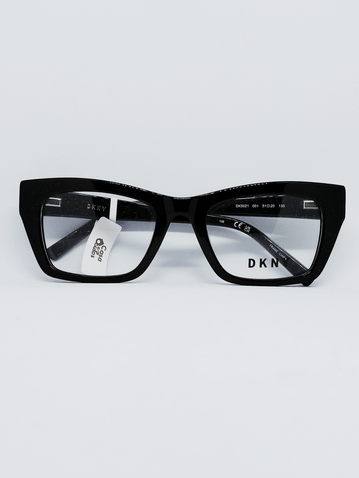 Armação Feminina DKNY DK5021 Gatinho Preto - foto 1