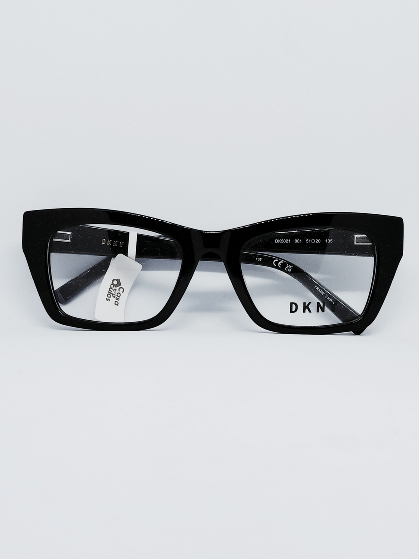 Armação Feminina DKNY DK5021 Gatinho Preto - foto 1