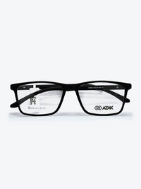 Armação Masculina AZAK W2668 Retangular Preto com Clip-on - foto 2