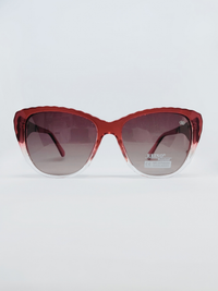 Óculos de Sol AZAK TP7410 Gatinho Vermelho Degradê - foto 1