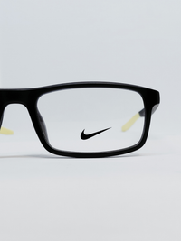 Armação Masculina Nike 7119 Retangular Preto e Verde - foto 3