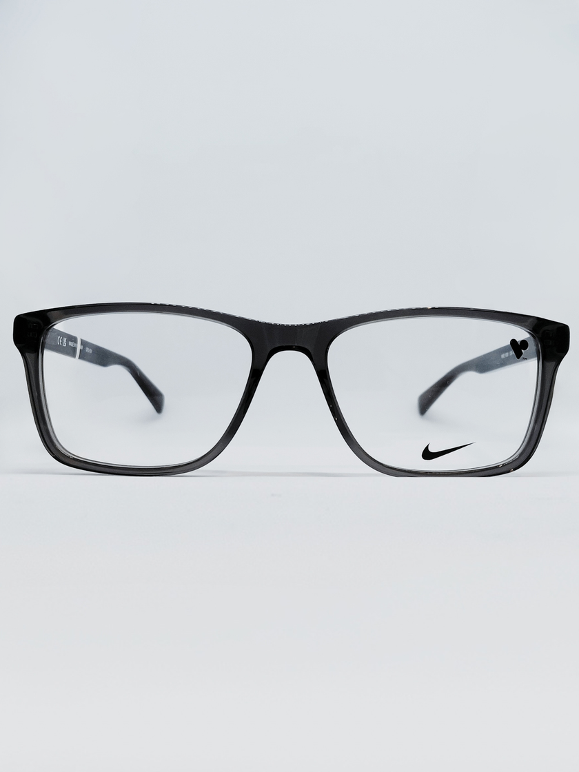 Armação Masculina Nike 1000 Retangular Preto Translúcido - foto 3