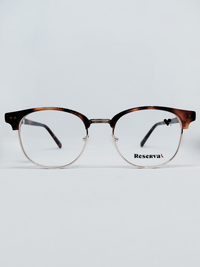 Armação Masculina Reserva RSV2101 Meio Aro (fio de nylon) Tartaruga - foto 2