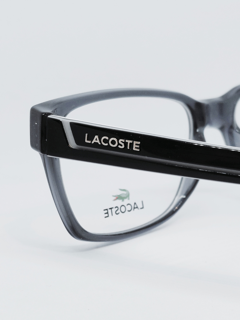 Armação Lacoste L2692 Quadrada Azul Translúcido - foto 3