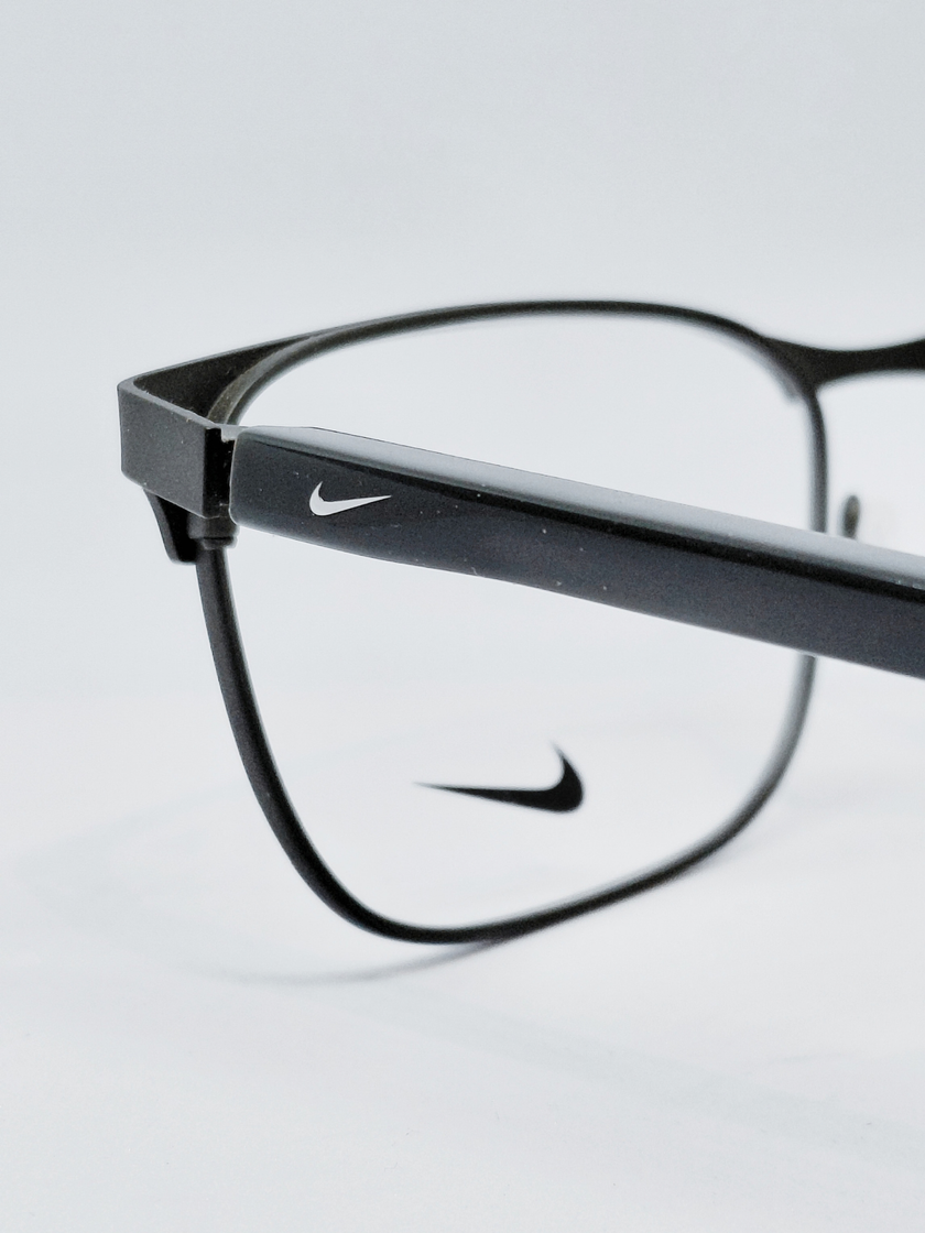 Armação Masculina Nike 5400 N Retangular Preto e Verde - foto 4