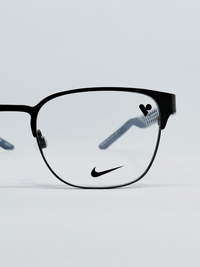 Armação Masculina Nike 8156 N Retangular Preto e Azul - foto 3