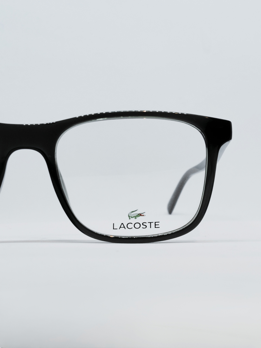 Armação Masculina Lacoste L2848 Retangular Preto - foto 3