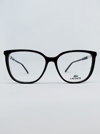 Armação Lacoste L2892 Quadrada Preto e Dourado - foto 3