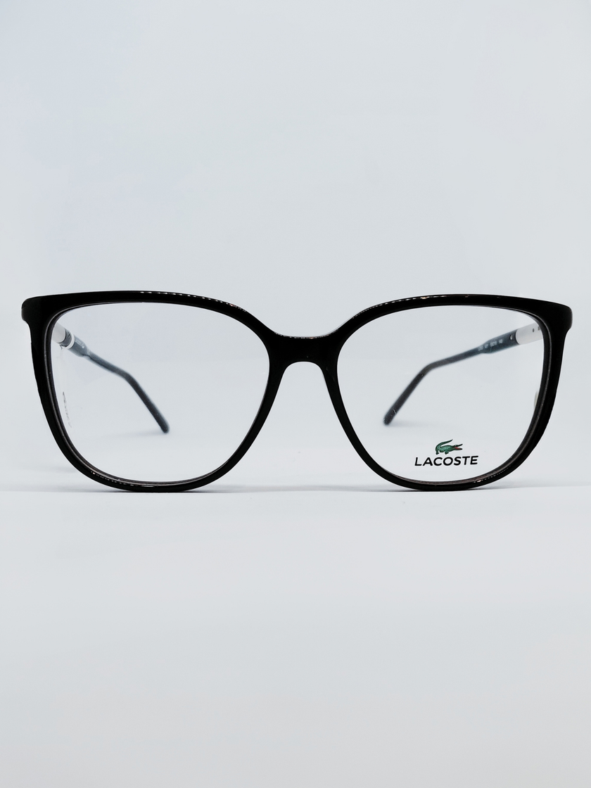 Armação Lacoste L2892 Quadrada Preto e Dourado - foto 3