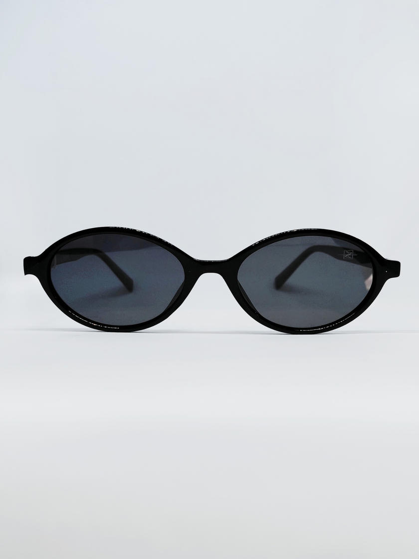 Óculos de Sol AZAK HA20261 Oval Preto - foto 1