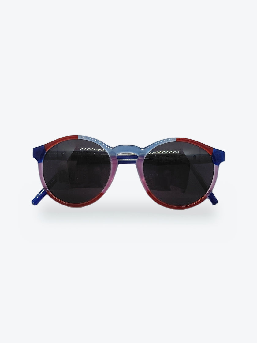 Óculos de Sol M29 Redondo Azul, Vermelho e Rosa - foto 2