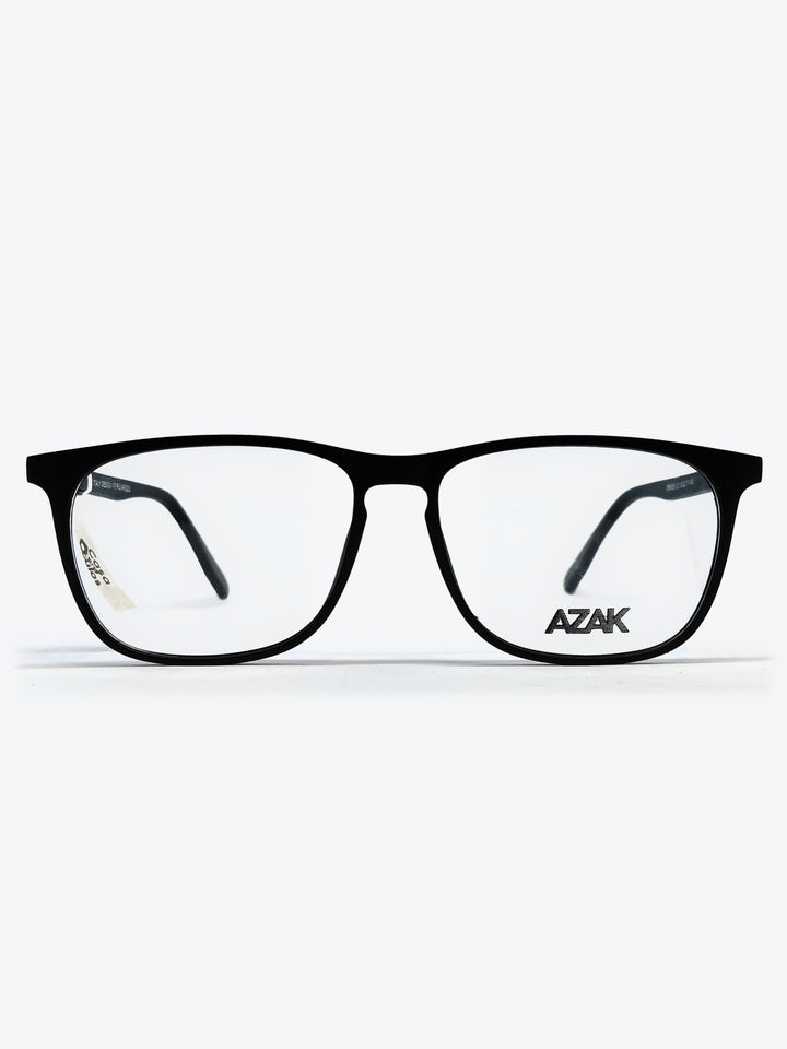 Armação Masculina AZAK OM5035 Retangular Preto com Clip-on - foto 2