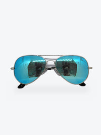 Óculos de Sol AZAK KZ7945P C5 Aviador Prata - foto 2
