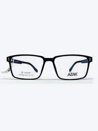 Armação Masculina AZAK PZ2289 Retangular Preto com Clip-on - foto 2
